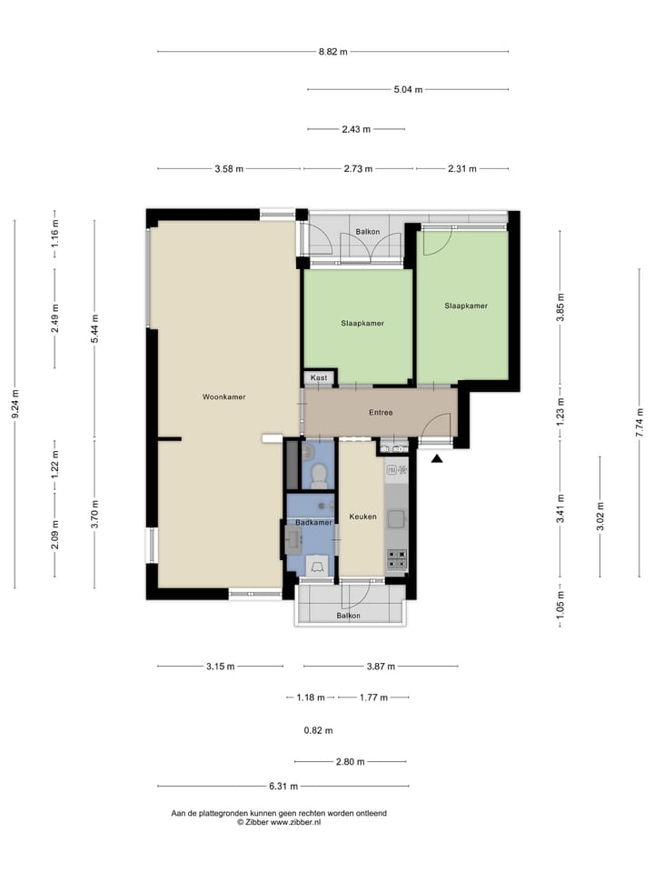 Appartement te koop: Tobias Asserlaan 292, Tilburg