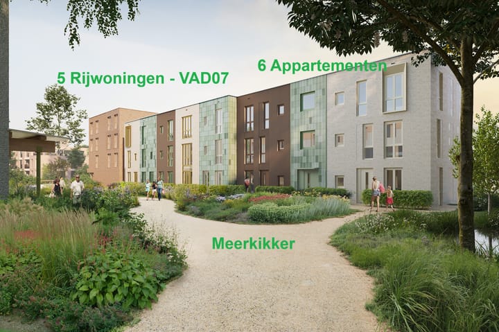 Foto 3 van 5 rijwoningen VAD07 - Meerkikker (Bouwnr. 5)