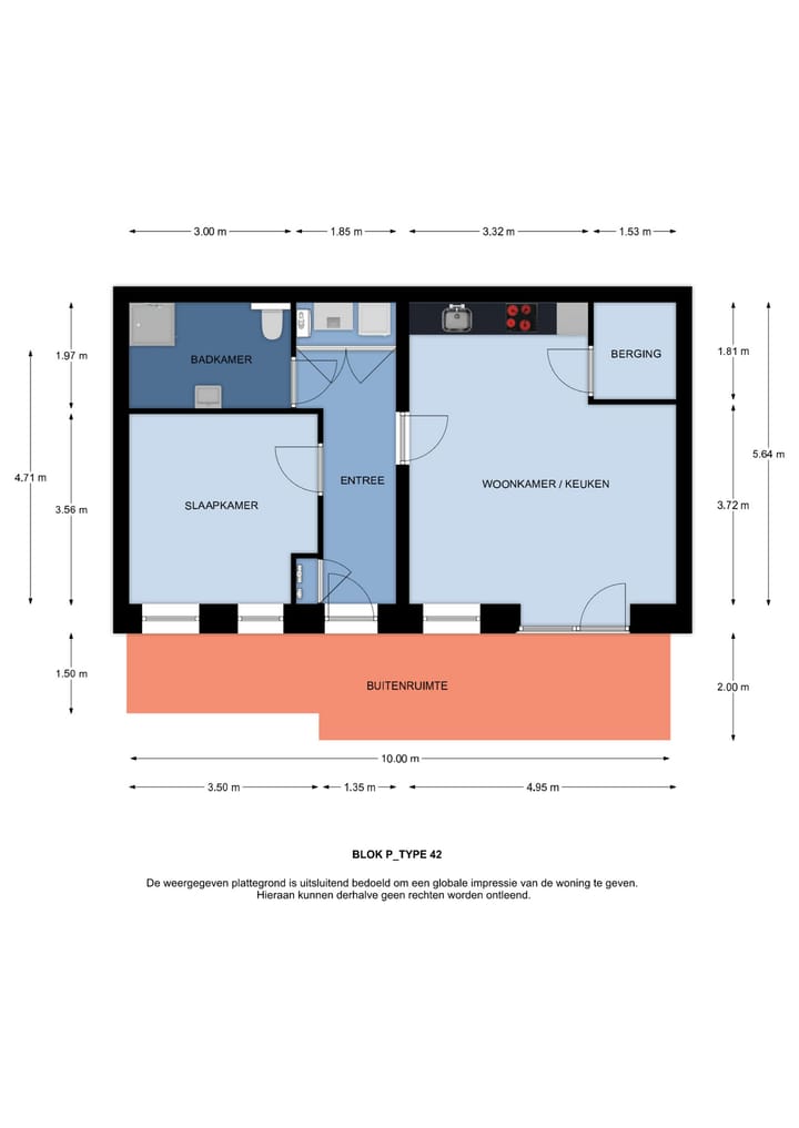 Foto 3 van Spot24 | Plaza | Appartement type B (Bouwnr. 8)