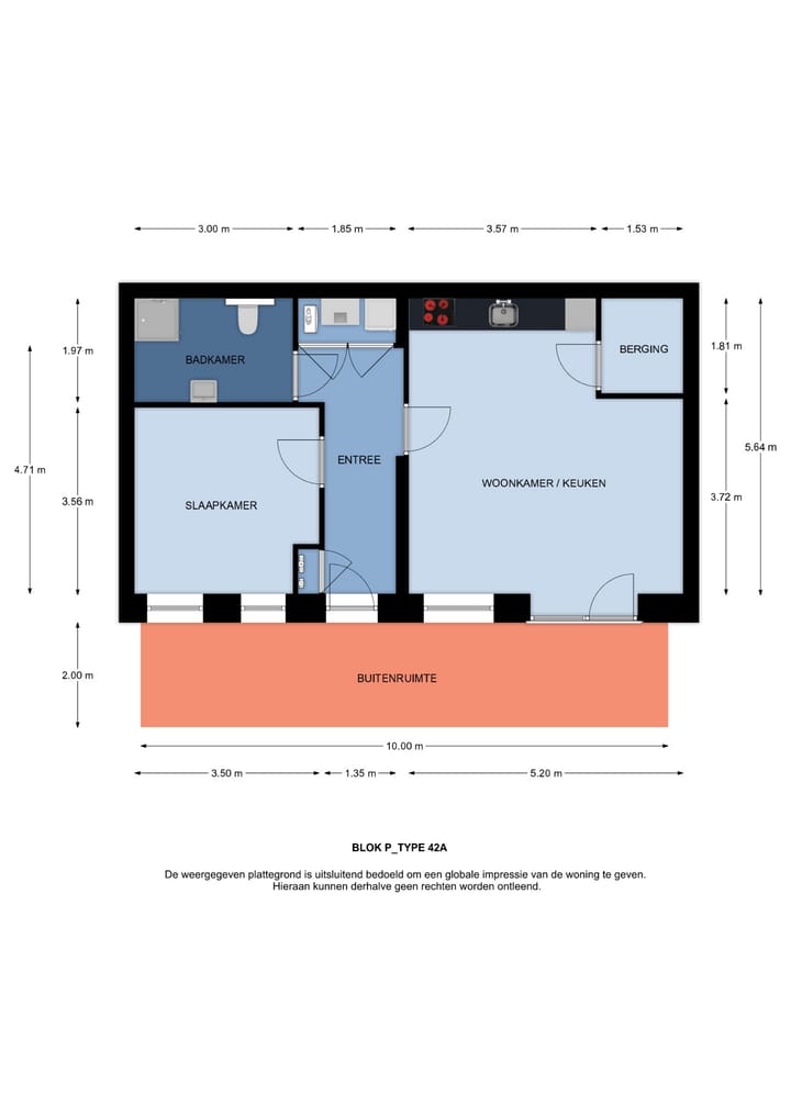 Foto 2 van Spot24 | Plaza | Appartement type Ba (Bouwnr. 9)