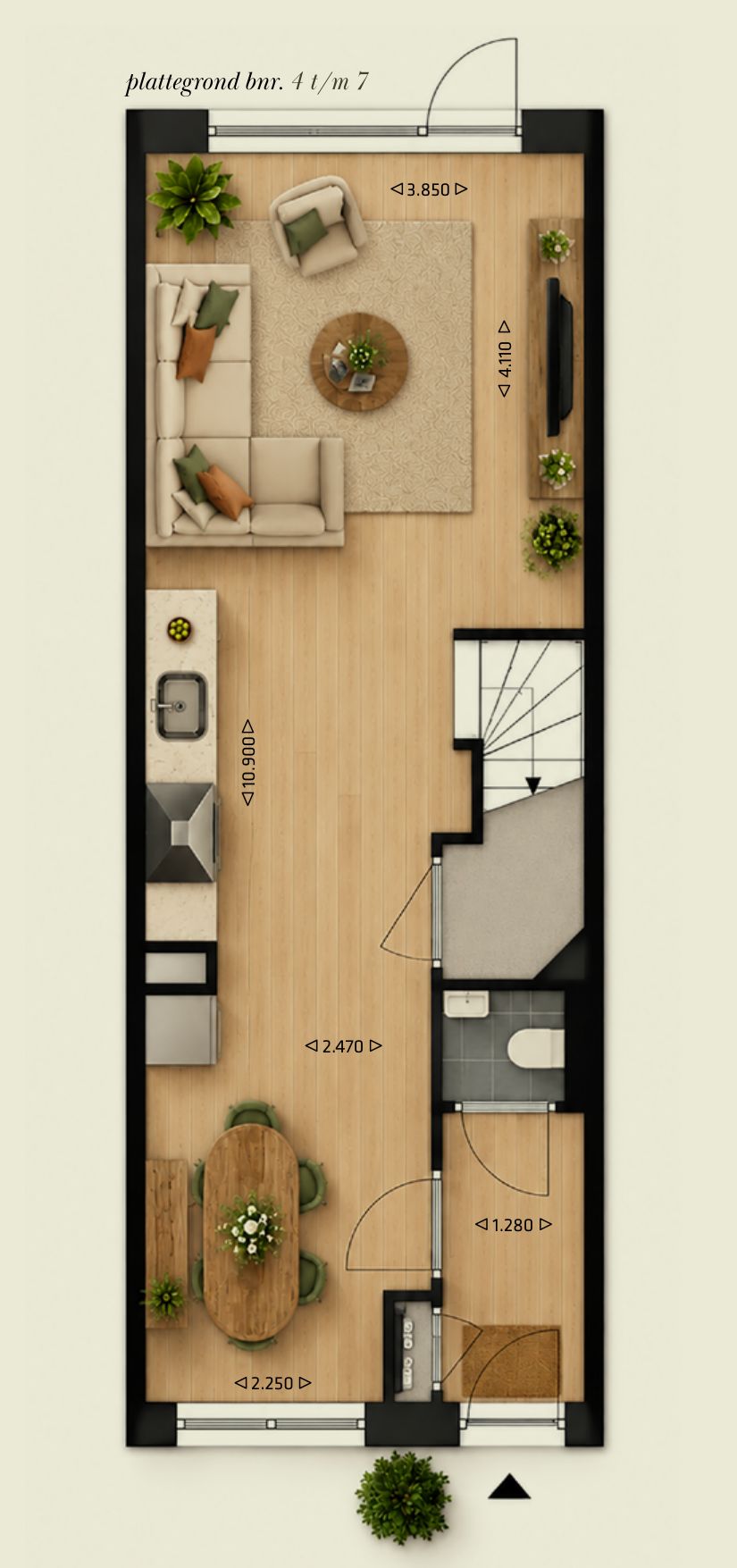 Foto 4 van Schuurwoning (Bouwnr. 4)