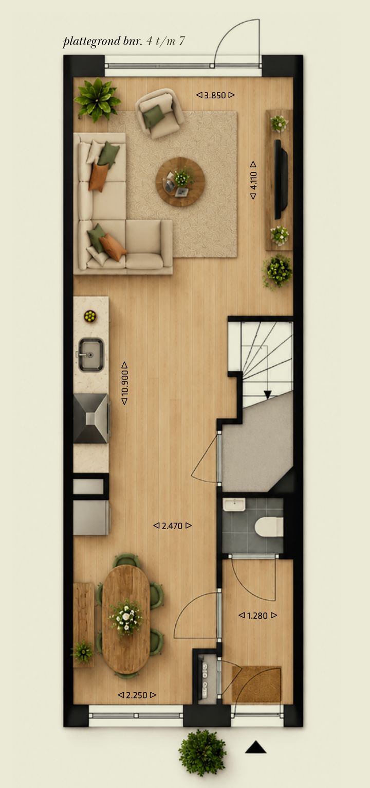 Foto 4 van Schuurwoning (Bouwnr. 4)