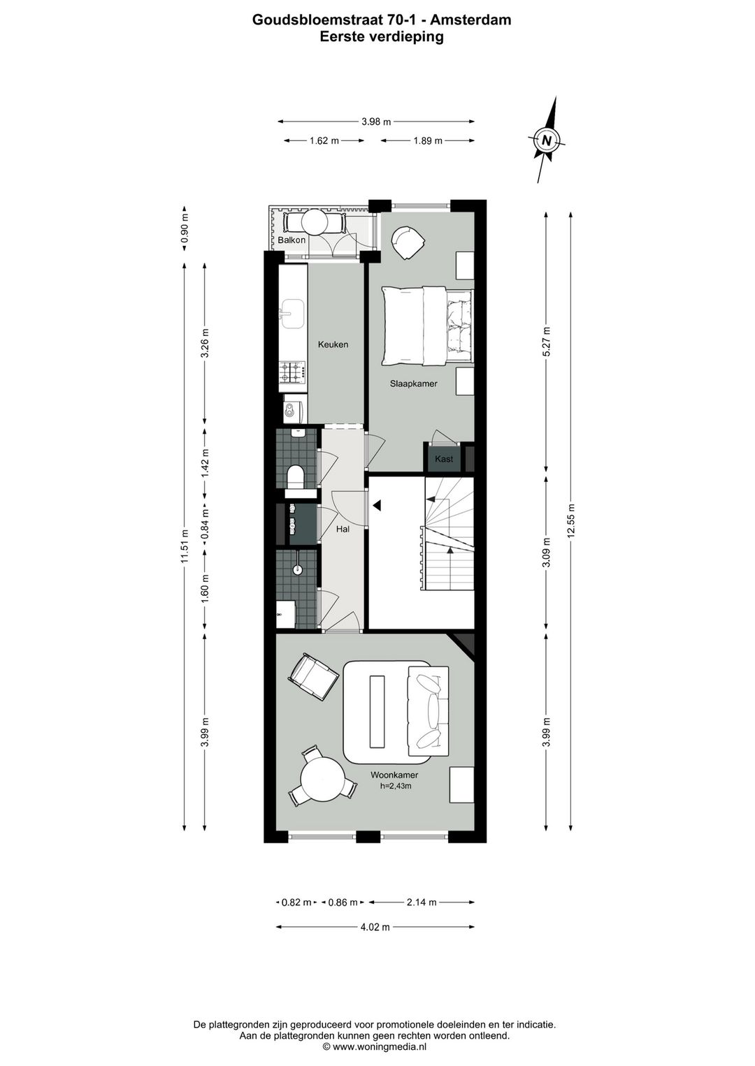 Foto 26 van Goudsbloemstraat 70-1