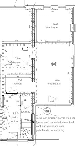 Studio te huur: Beekmos 7, Houten