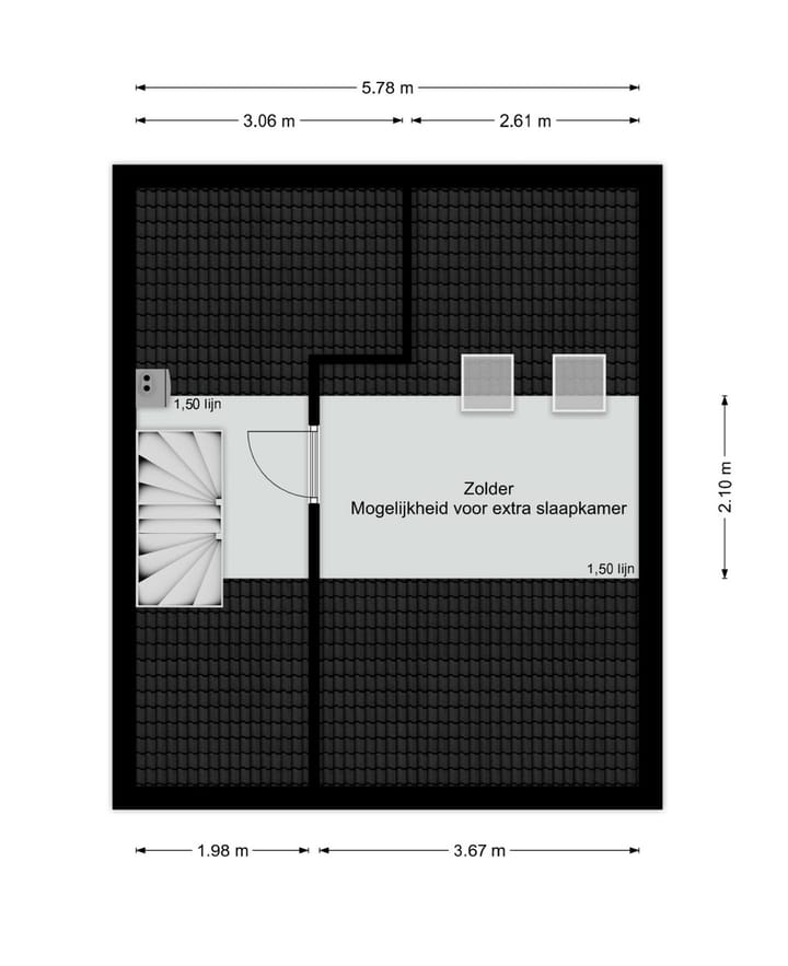 Tussenwoning te koop: Bergweg 13, Sint Odiliënberg