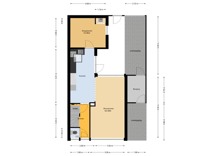 Tussenwoning te koop: Vorst Leopoldstraat 7, 'S-Heerenberg