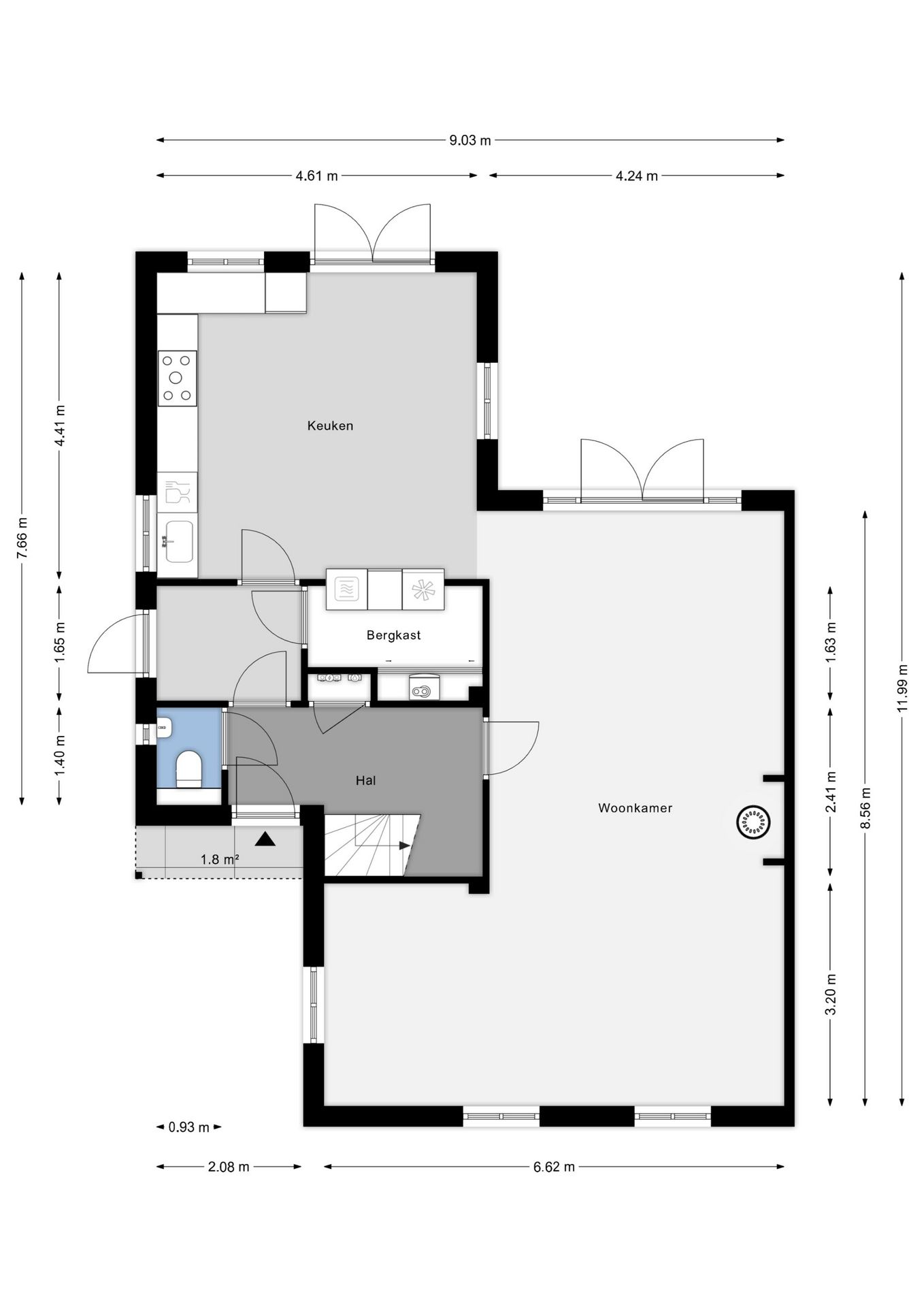 Foto 30 van Grensweg 8-B