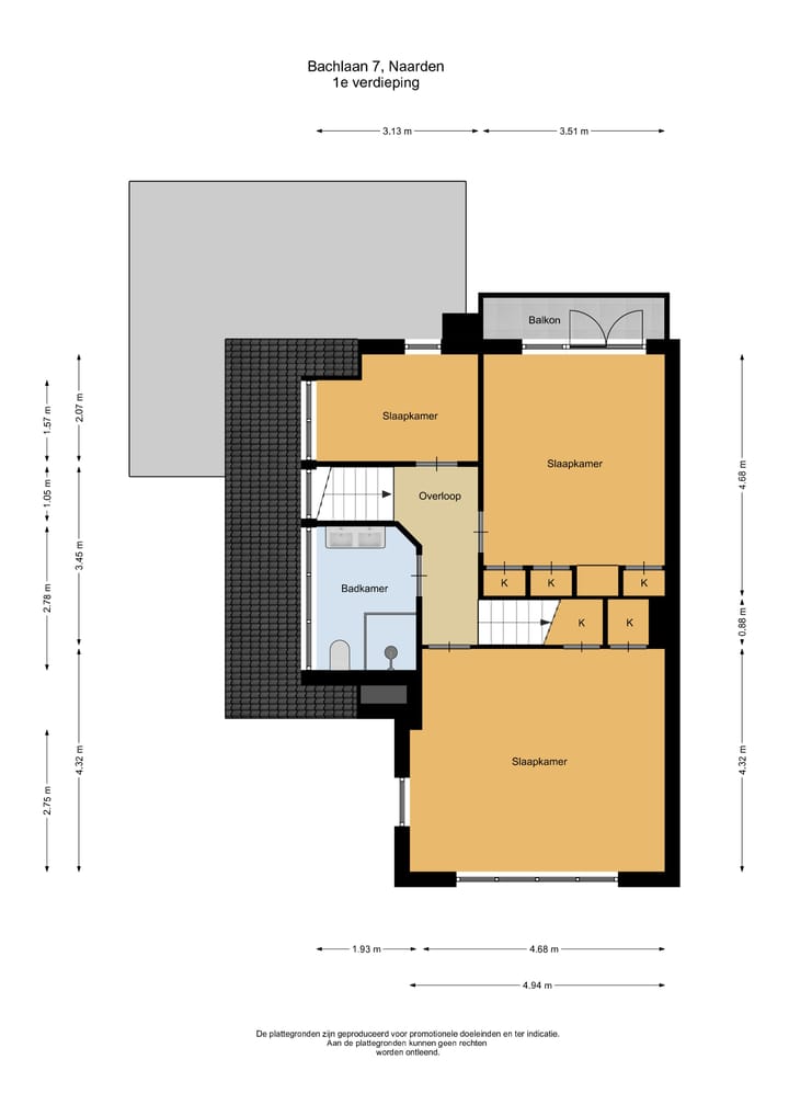 Hoekwoning te koop: Bachlaan 7, Naarden