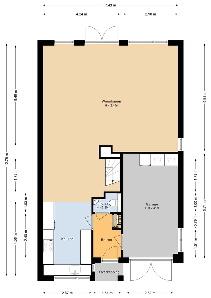 Hoekwoning te koop: Matissehof 175, Hoorn