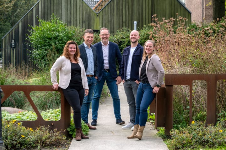 Een promotiefoto voor op kantoor
