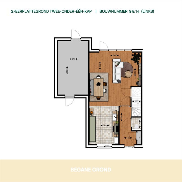 Photo 2 of Twee-onder-een kapwoning (Bouwnr. 14)