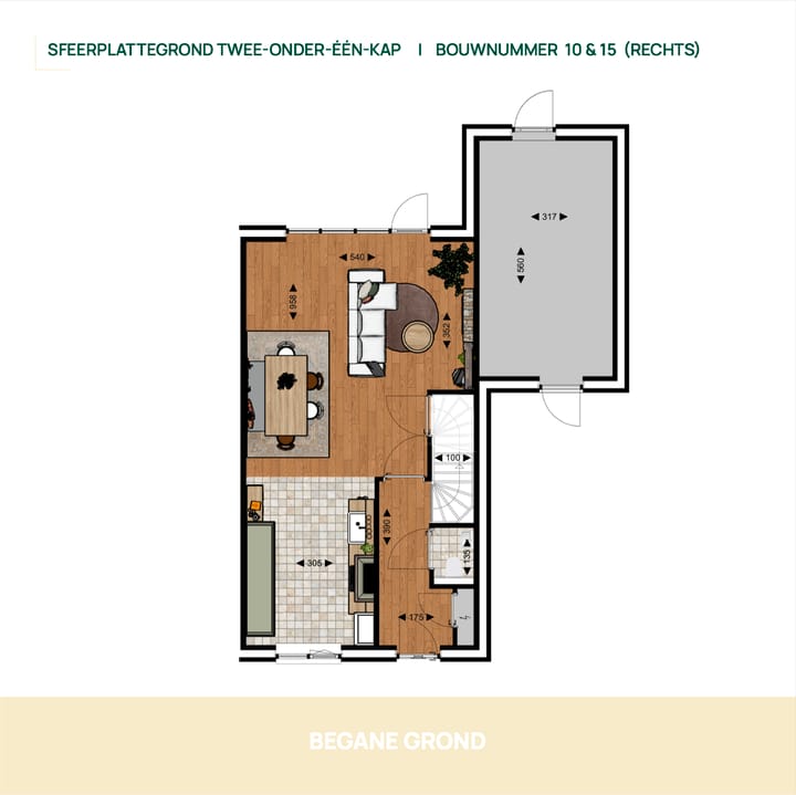 Photo 2 of Twee-onder-een kapwoning (Bouwnr. 15)