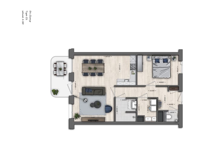 Appartement te huur: De Clomp 3250, Zeist