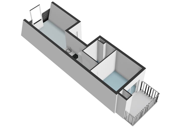 Studio te koop: Rozengracht 23H, Amsterdam
