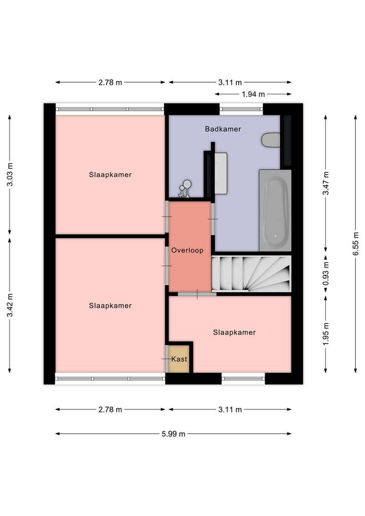 Tussenwoning te koop: van Slijpestraat 30, Maastricht