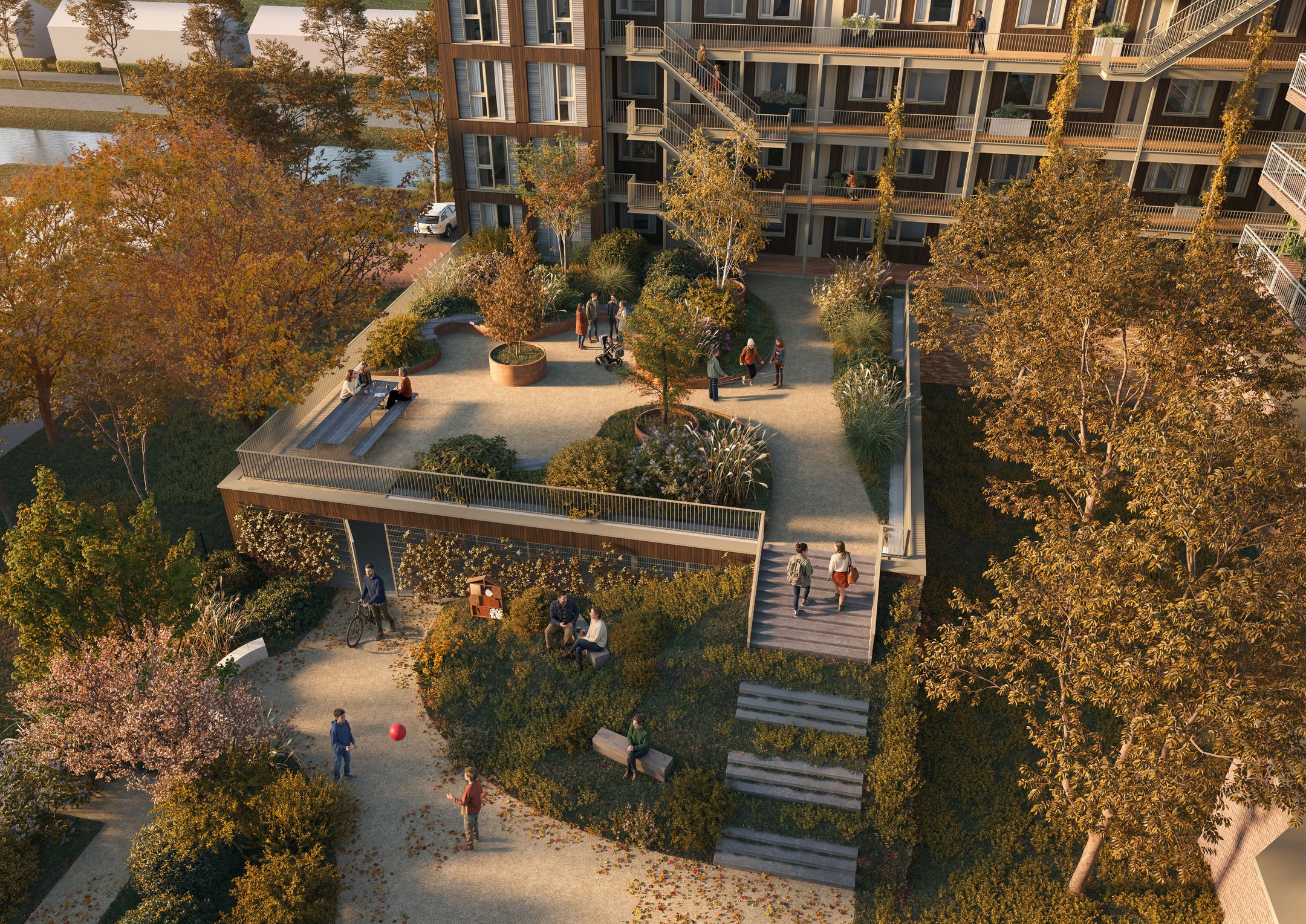Foto 12 van Type A | Tussenappartement (Bouwnr. 20)