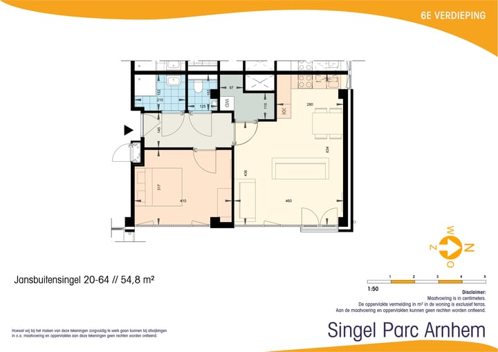 Appartement te huur: Jansbuitensingel 20-64, Arnhem