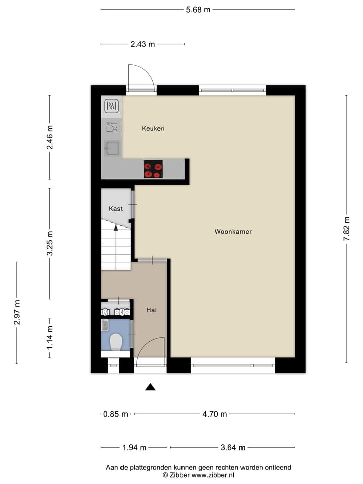 Tussenwoning te koop: Kwikstaartstraat 3, Kerkrade