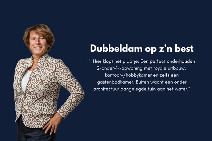 Twee-onder-één-kap te koop: Burgemeester Beelaertspark 143, Dordrecht