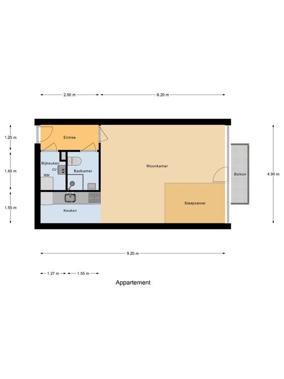 Appartement te koop: Tischbeinstraat 6B01, Maastricht