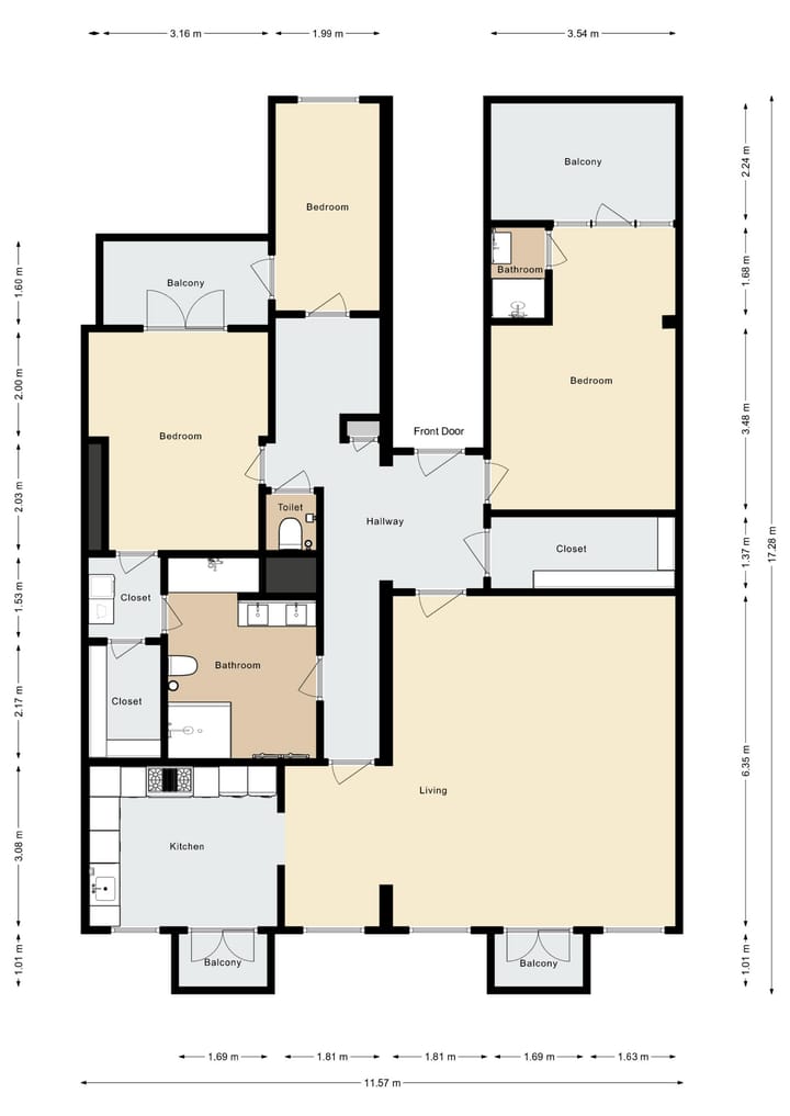 Appartement te huur: Wanningstraat 4A, Amsterdam