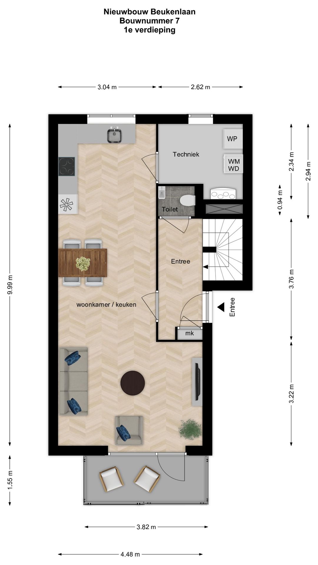 Photo 9 of Bovenwoning (Bouwnr. 7)