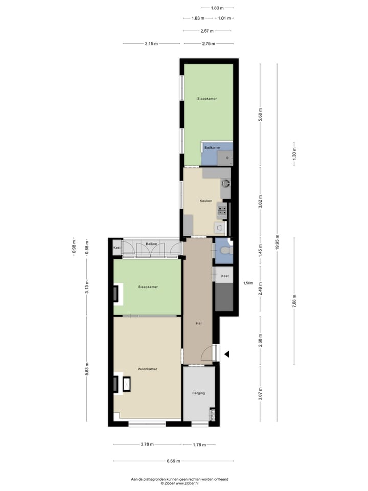 Appartement te koop: Hazelaarstraat 105, 'S-Gravenhage