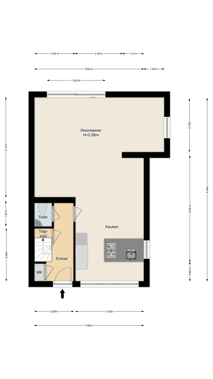 Hoekwoning te koop: Lepelaarstraat 28, Westzaan
