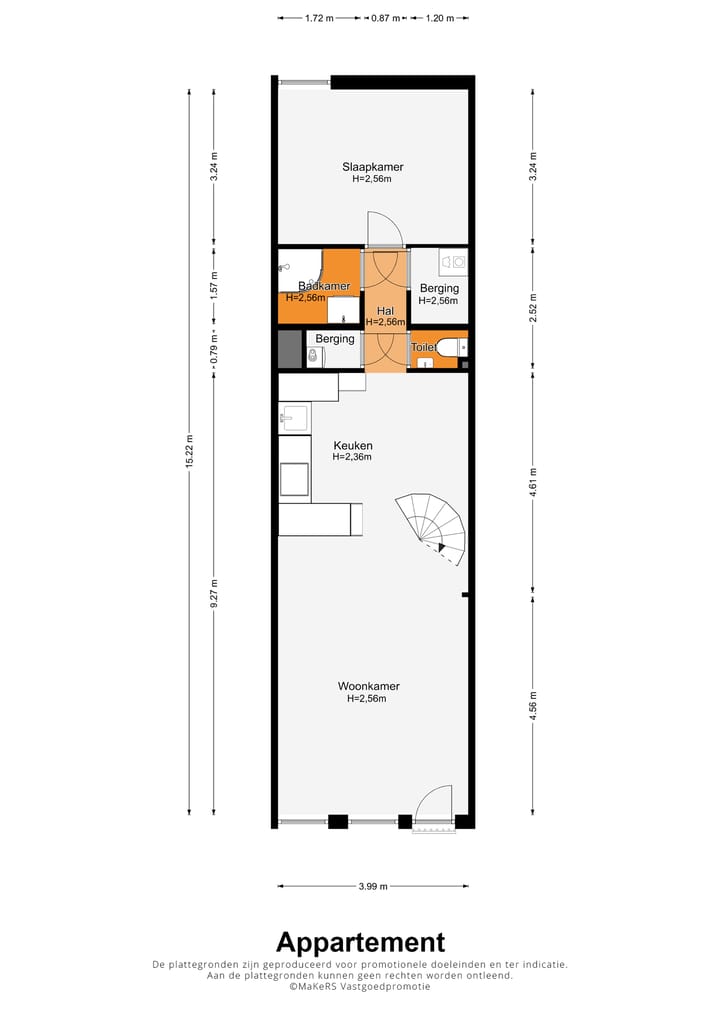 Appartement te koop: Havenstraat 36D, Maastricht