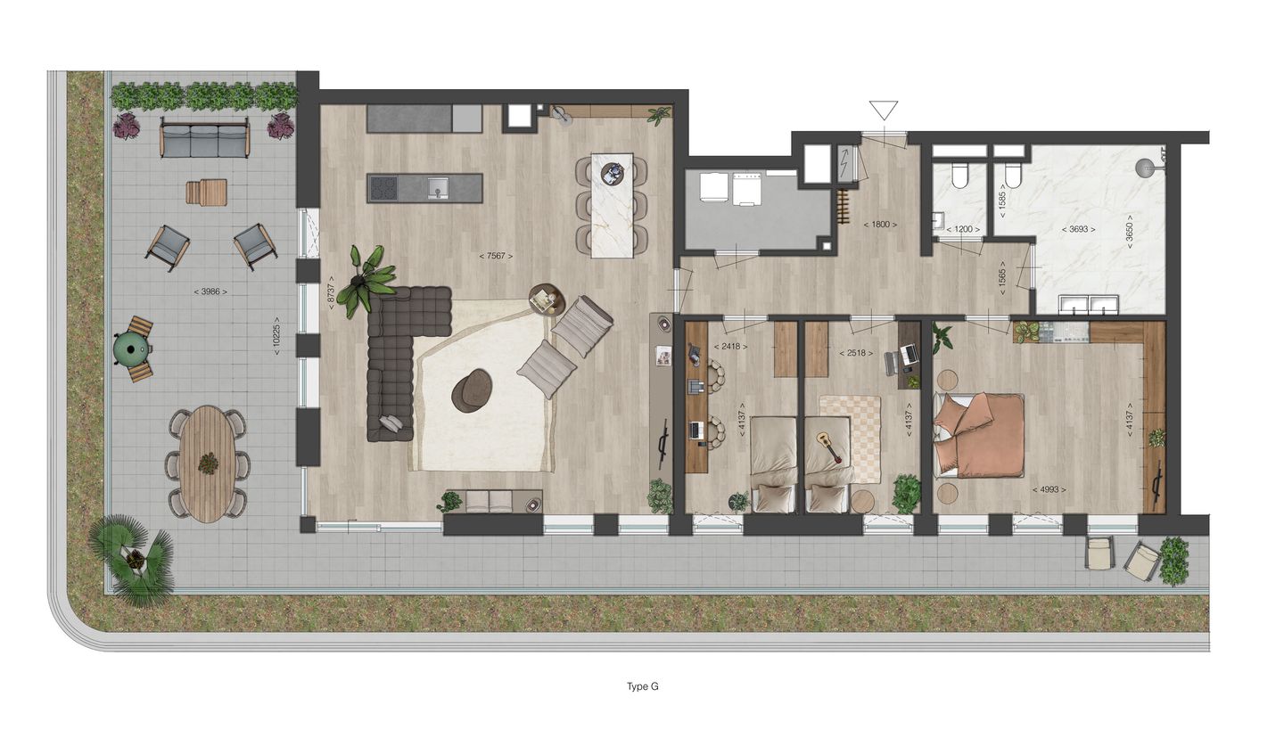 Foto 5 van Penthouse (Bouwnr. 24)