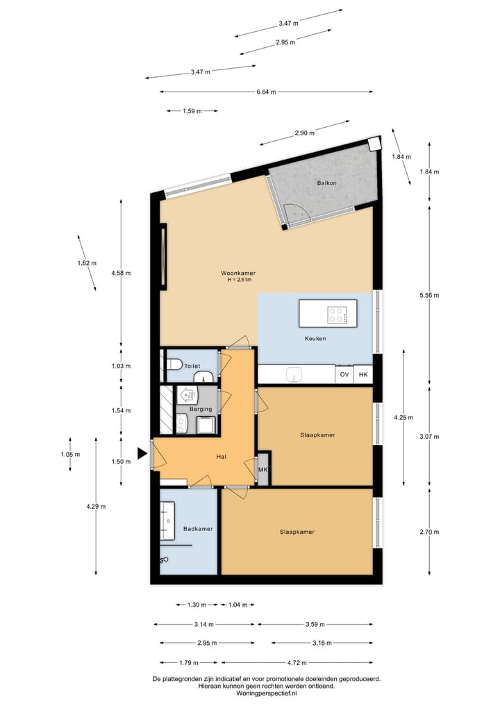 Appartement te koop: Bastion 28, Nijkerk