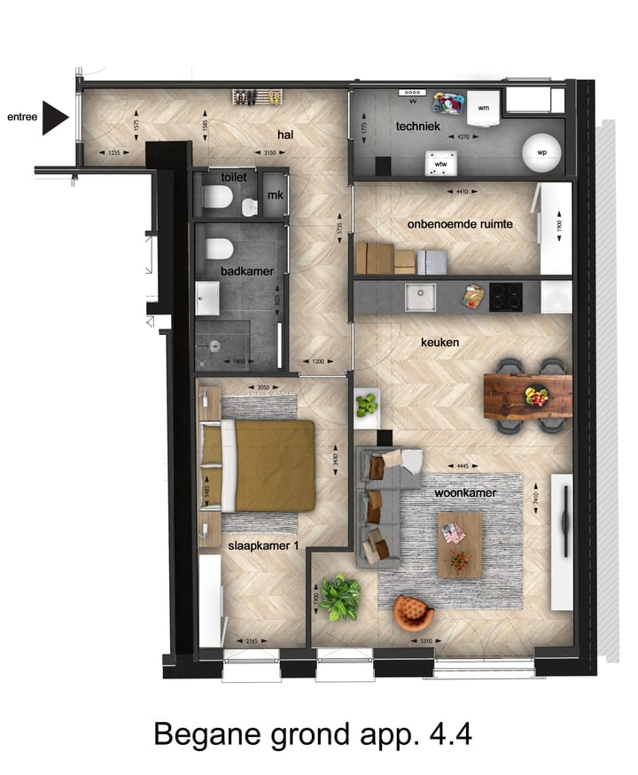 Foto 3 van Appartement (Bouwnr. 4.4)