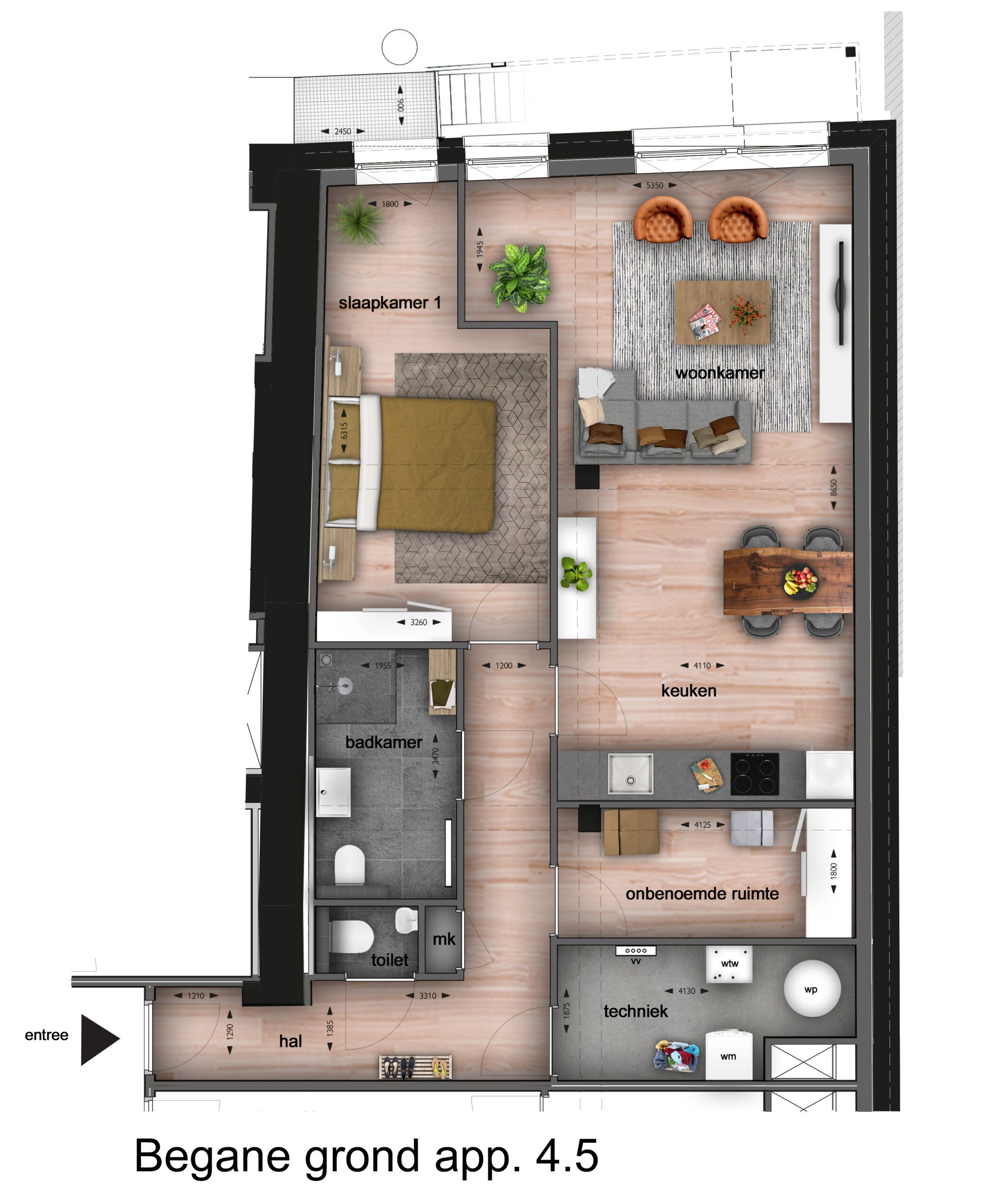 Foto 3 van Appartement (Bouwnr. 4.5)