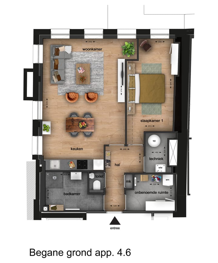 Foto 3 van Appartement (Bouwnr. 4.6)