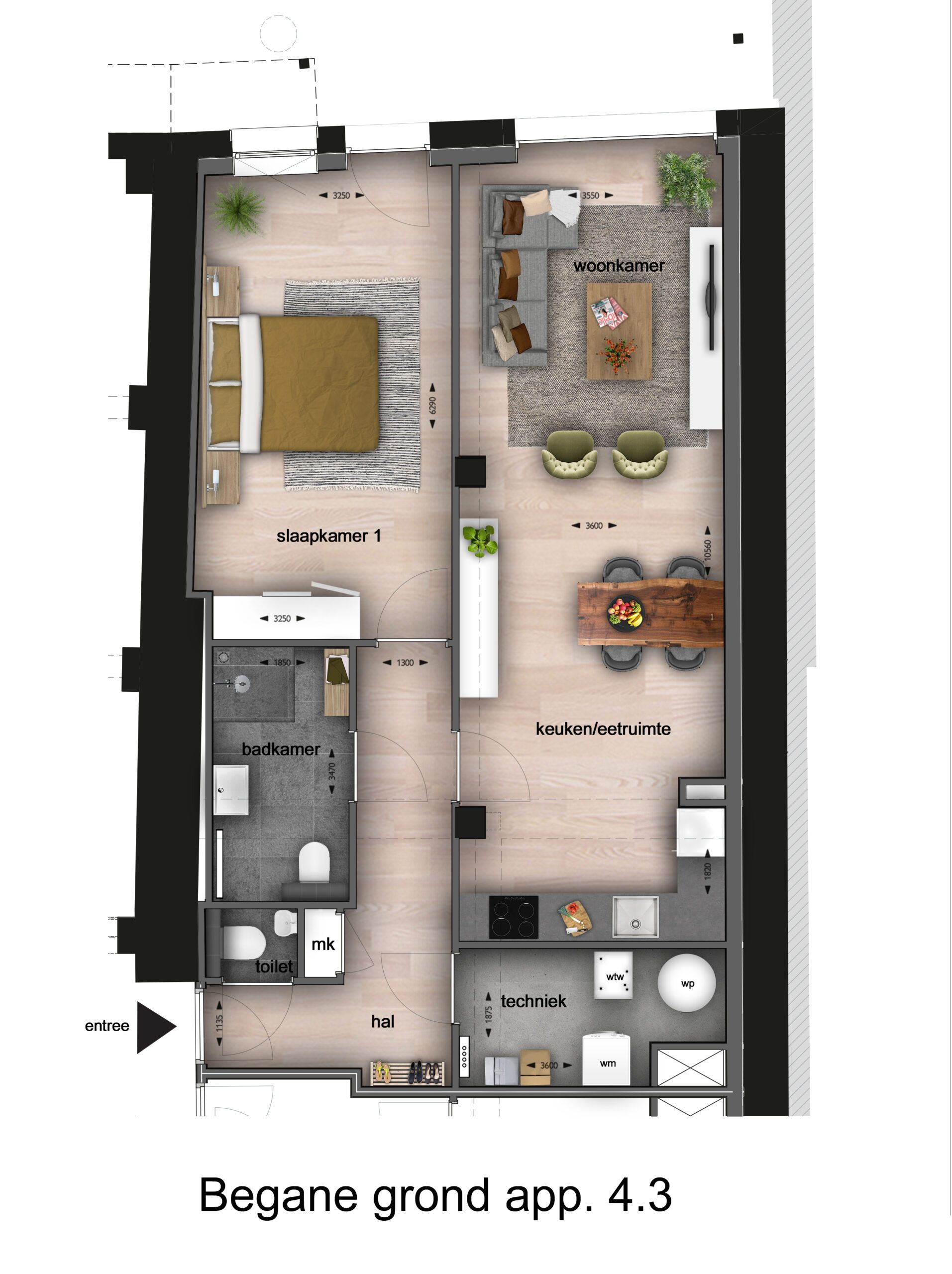 Foto 3 van Appartement (Bouwnr. 4.3)
