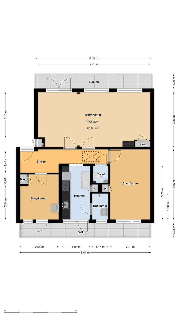Appartement te koop: Stephensonlaan 12, Hilversum