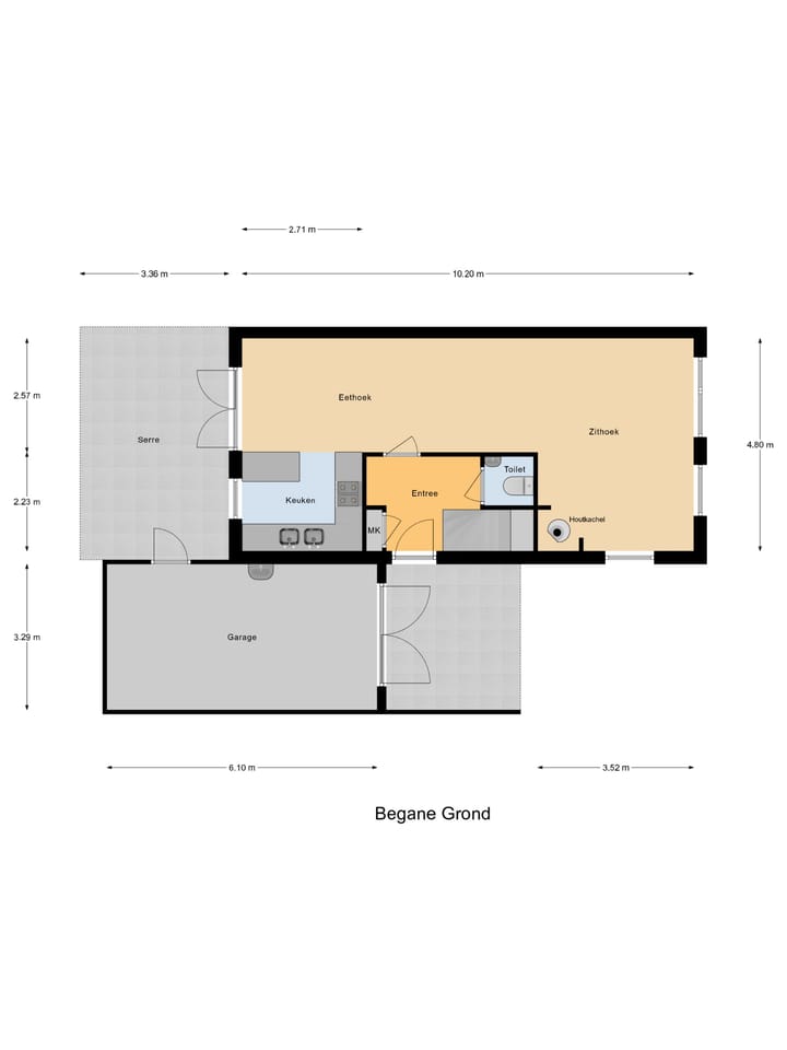 Tussenwoning te koop: Nederburcht 5, Buren (Ge)