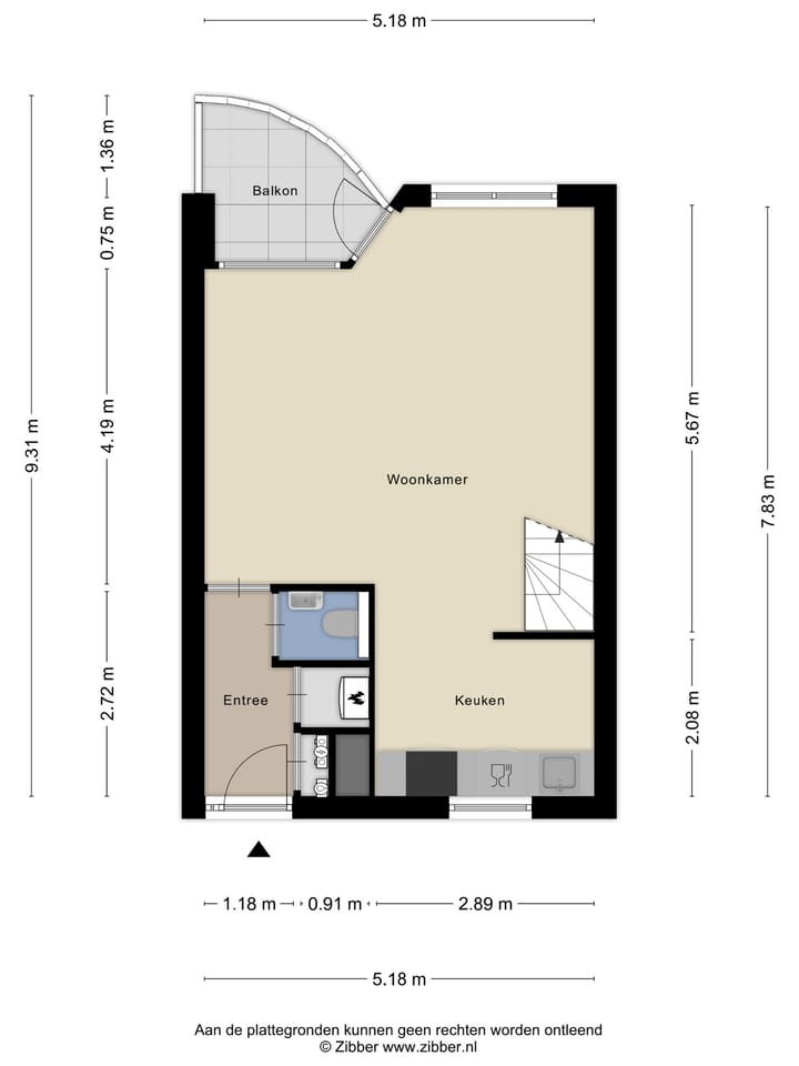 Appartement te koop: Maastrichter Grachtstraat 36D, Maastricht
