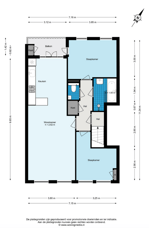 Appartement te huur: Overtoom 534-1, Amsterdam