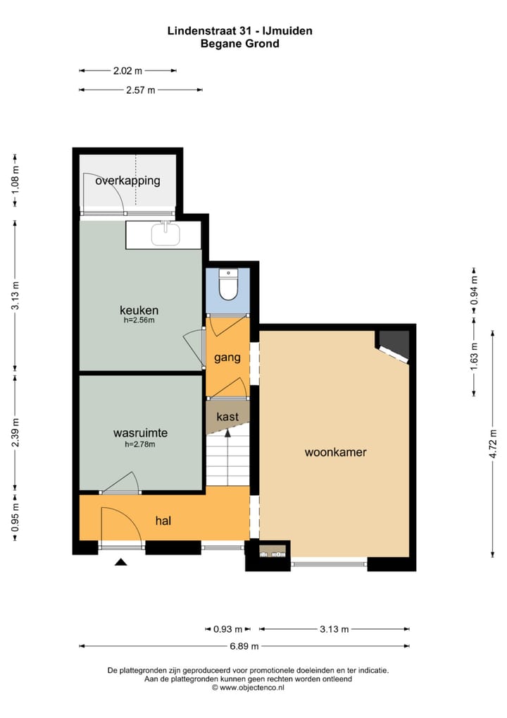 Tussenwoning te koop: Lindenstraat 31, Ijmuiden