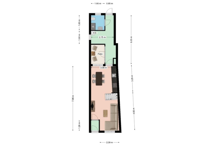 Tussenwoning te koop: Peperstraat 10, Oosterend (Nh)
