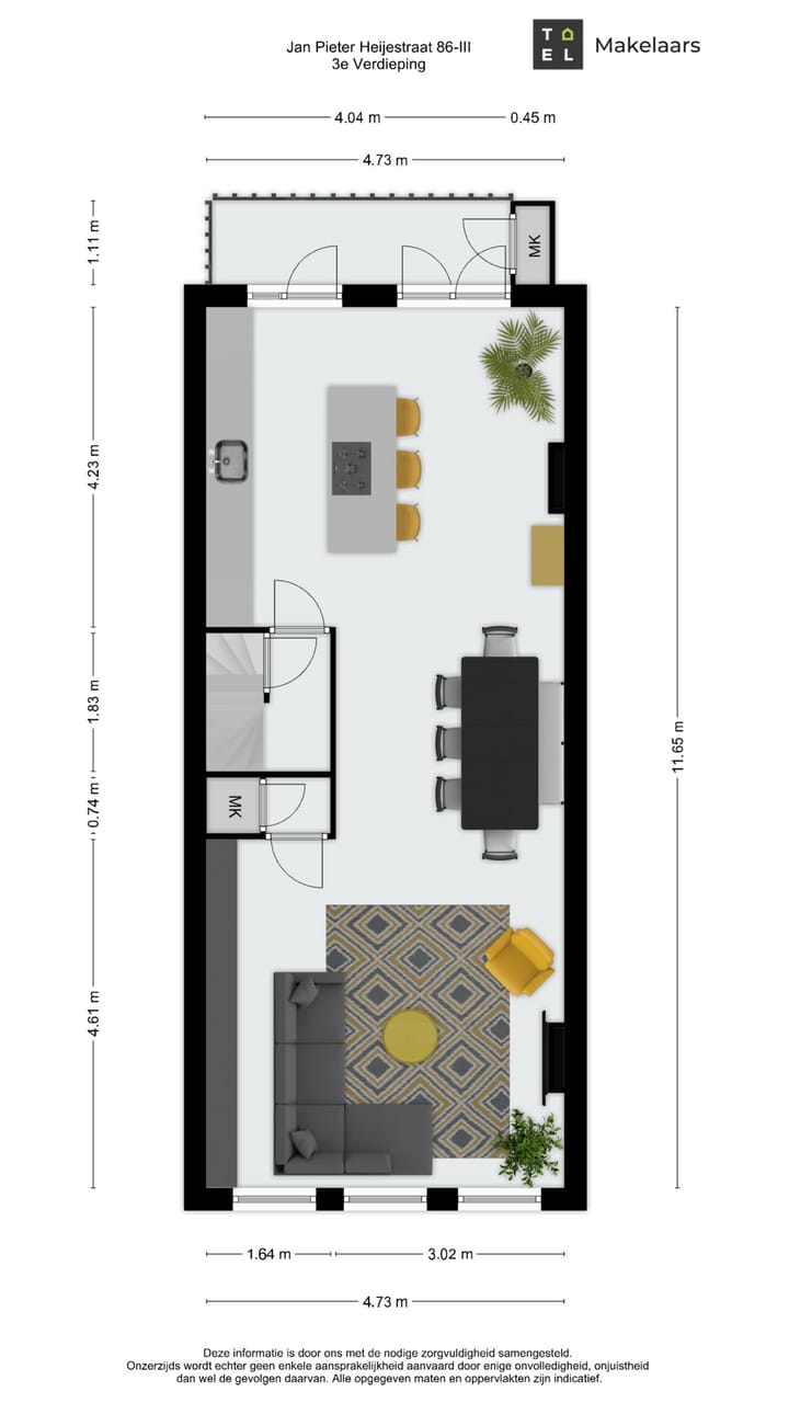 Appartement te koop: Jan Pieter Heijestraat 86-3, Amsterdam