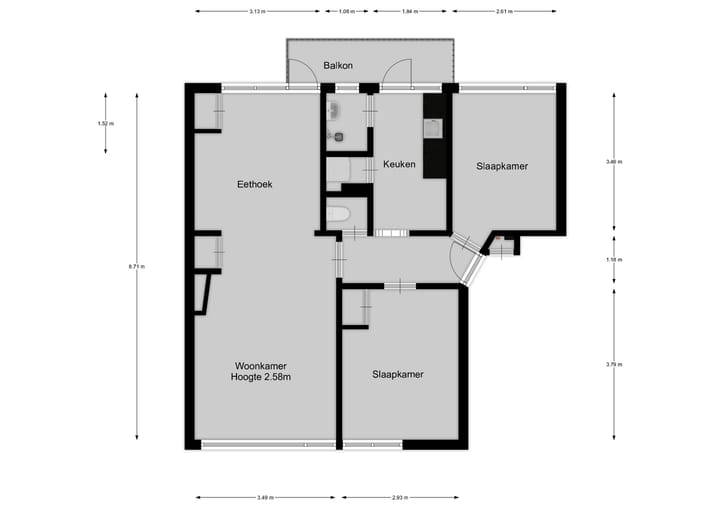 Appartement te koop: Ten Boomstraat 5, Hilversum