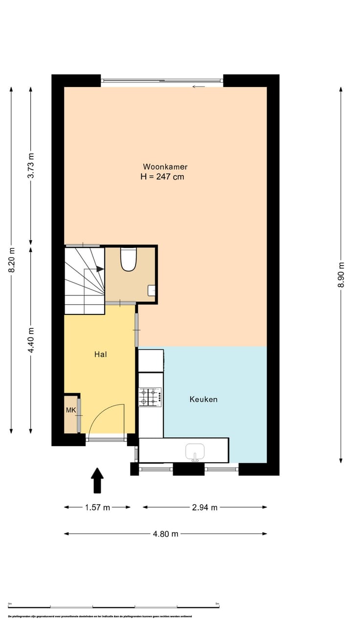 Tussenwoning te koop: Malachietstraat 73, Almere