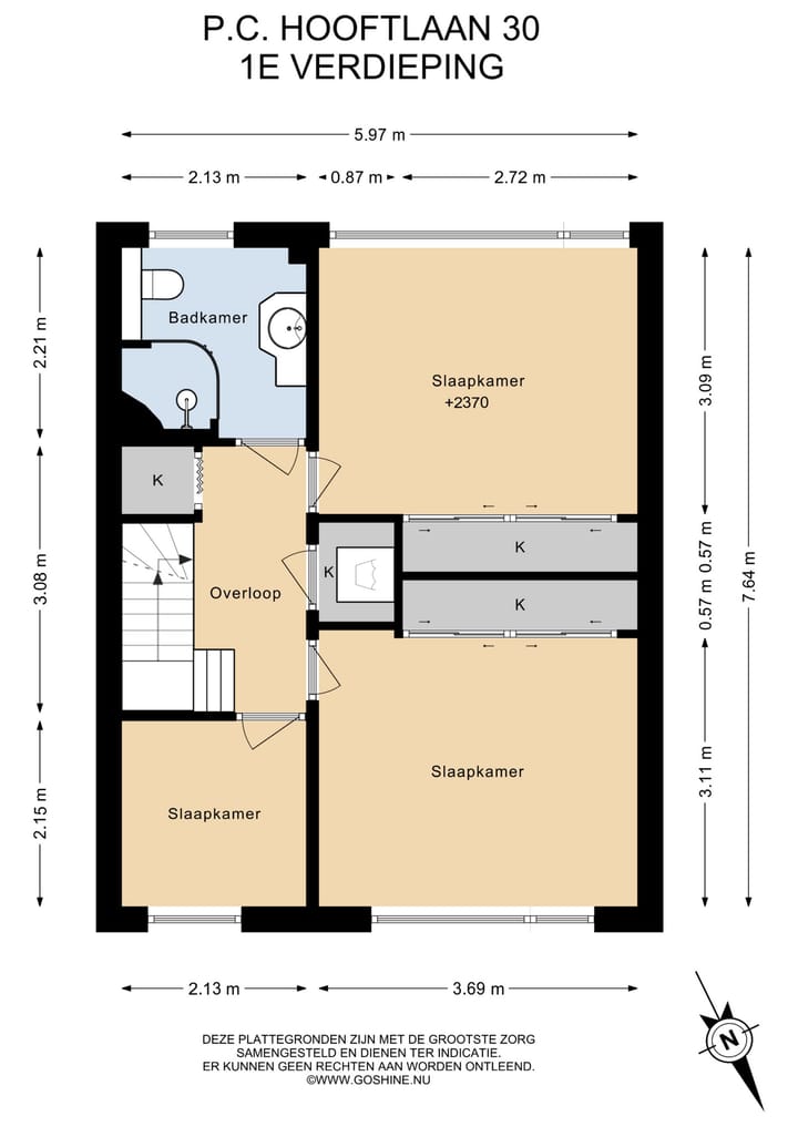 Tussenwoning te koop: P.C. Hooftlaan 30, Uithoorn