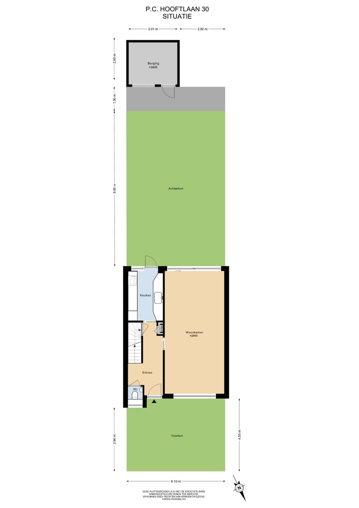 Tussenwoning te koop: P.C. Hooftlaan 30, Uithoorn