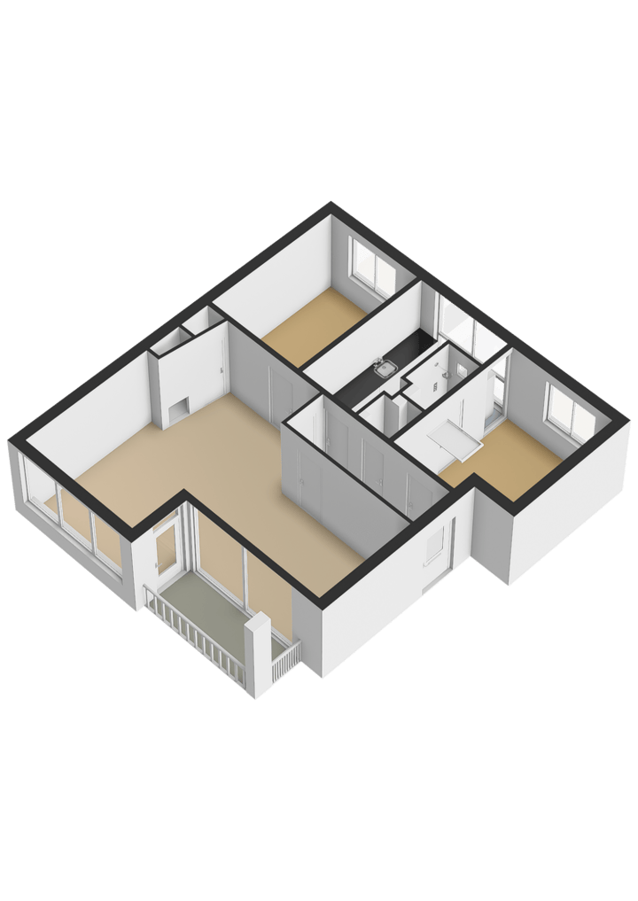 Appartement te huur: H. Kamerlingh Onnesweg 51B, Bussum