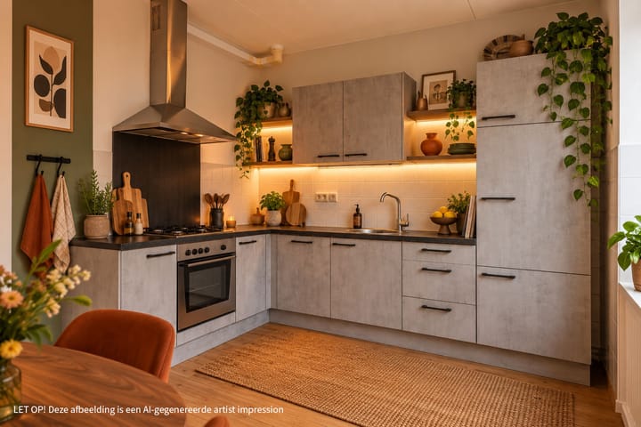 Tussenwoning te koop: Dorprichterstraat 23, Oosterwolde (Fr)