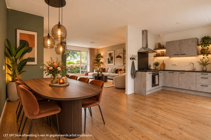 Tussenwoning te koop: Dorprichterstraat 23, Oosterwolde (Fr)