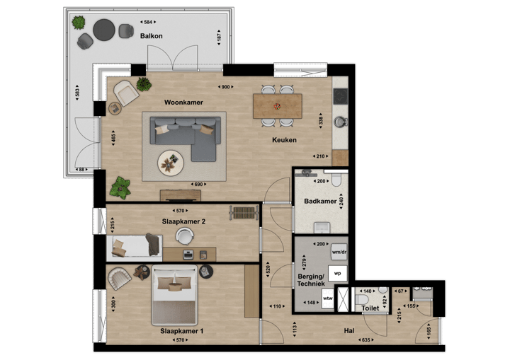 Photo 3 of Appartementen Blok 3 (Bouwnr. 3.13)